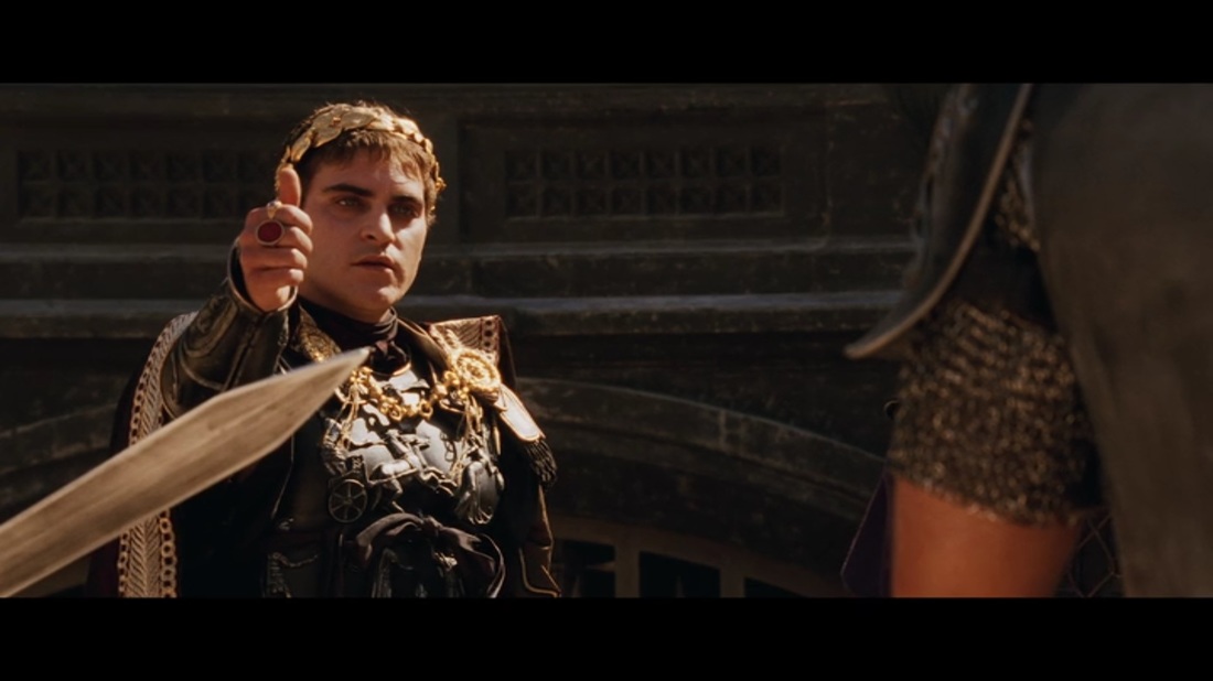 commodus thumbs up